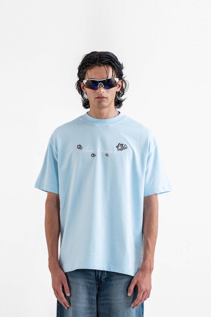 Veni Vidi Vici Blue Oversized T-Shirt