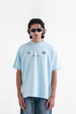 Veni Vidi Vici Blue Oversized T-Shirt